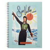 Gretchen Fraser Advertisement Poster Notizblock (Vorderseite)