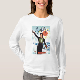 Gretchen Fraser Anzeige-Plakat T-Shirt