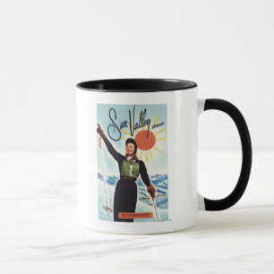 Gretchen Fraser Anzeige-Plakat Tasse