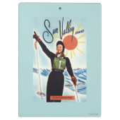 Gretchen Fraser Werbeplakat Klemmbrett (Rückseite)