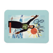 Gretchen Fraser Werbeplakat Magnet (Horizontal)