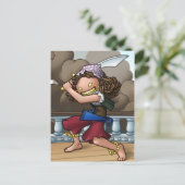 Gretchen Goldfang Post-Karte Postkarte (Stehend Vorderseite)