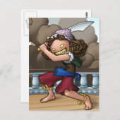 Gretchen Goldfang Post-Karte Postkarte (Vorne/Hinten)