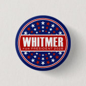 Gretchen Whitmer für Präsidentin 2028 Button (Vorderseite)