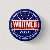 Gretchen Whitmer für Präsidentin 2028 Button (Vorderseite)