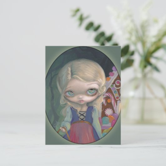 "Gretel" Postkarte (Stehend Vorderseite)