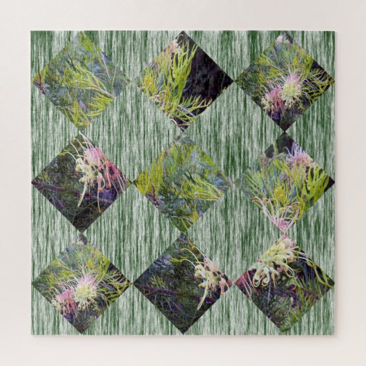 Grevillea: Die Diamantenmuster der Natur umsetzen, Puzzle (Vertikal)
