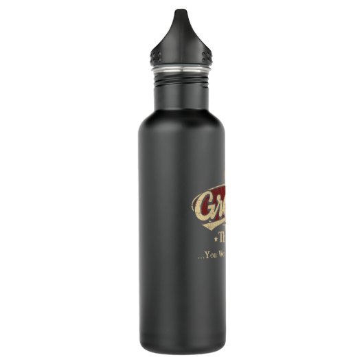 GREWAL Name Flasche Geschenk Edelstahlflasche (Links)
