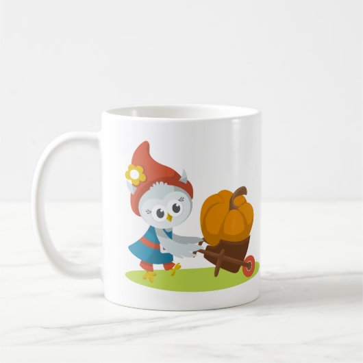 Greww und der Riesenkürbis Kaffeetasse (Links)