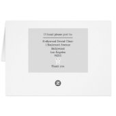 Grey and White Dentist (Rückseite Horizontal)