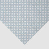Grey Blue with White Daisy issue Paper Seidenpapier (Ausschnitt)