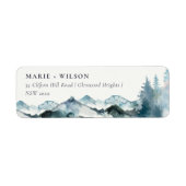 Grey Blush Green Blue Mountains Pine-Adresse (Vorne)