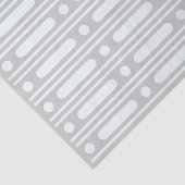 Grey Bone Inlay Dots Border Decoupage Paper Seidenpapier (Detail)