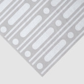 Grey Bone Inlay Dots Border Decoupage Paper Seidenpapier (Detail)