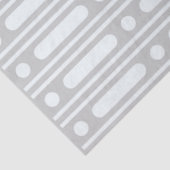 Grey Bone Inlay Dots Border Decoupage Paper Seidenpapier (Ausschnitt)