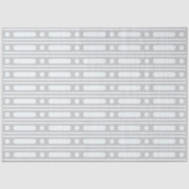 Grey Bone Inlay Dots Border Decoupage Paper Seidenpapier