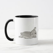 Grey bunny tasse (Links)