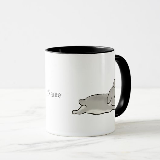 Grey bunny tasse (VorderseiteRechts)