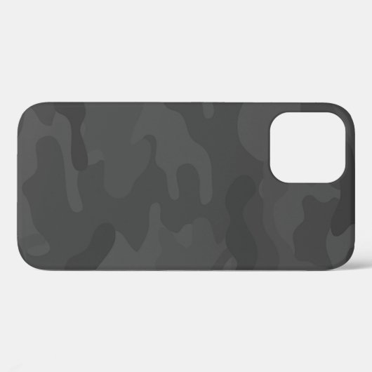 Grey Camo Pattern Case-Mate iPhone Hülle (Rückseite (Horizontal))