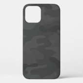 Grey Camo Pattern Case-Mate iPhone Hülle (Rückseite)