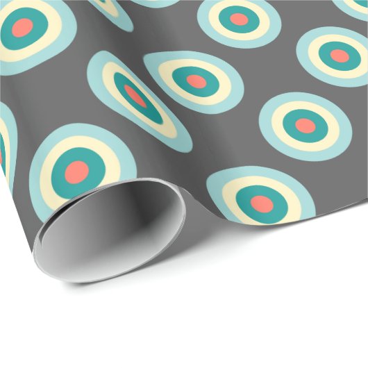 Grey Combincles by Shirley Taylor Geschenkpapier (Rolleneckpunkt)