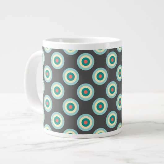Grey Combincles by Shirley Taylor Jumbo-Tasse (Vorderseite Links)
