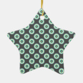 Grey Combincles by Shirley Taylor Keramikornament (Hinten)