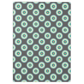 Grey Combincles by Shirley Taylor Klemmbrett (Rückseite)