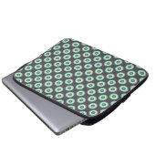 Grey Combincles by Shirley Taylor Laptopschutzhülle (Vorne Knopf)