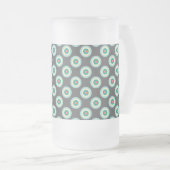 Grey Combincles by Shirley Taylor Mattglas Bierglas (VorderseiteRechts)