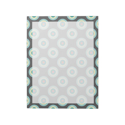 Grey Combincles by Shirley Taylor Notizblock (Rotiert)