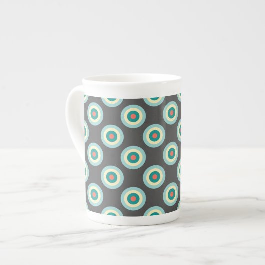 Grey Combincles by Shirley Taylor Porzellantasse (Vorderseite Links)