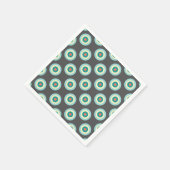 Grey Combincles by Shirley Taylor Serviette (Ecke)