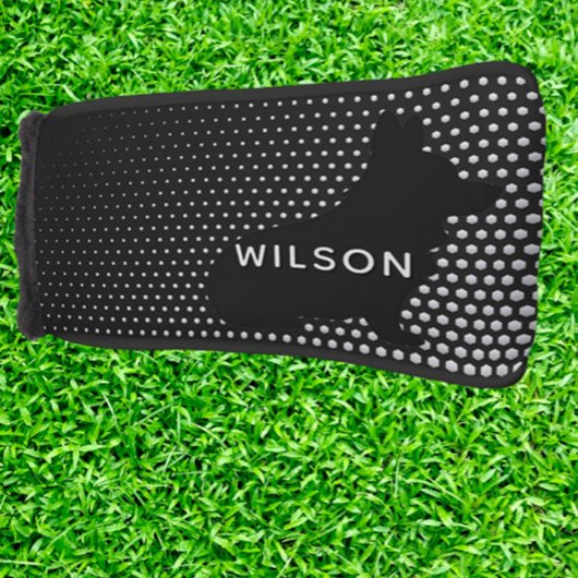 Grey Corgi Golf Headcover