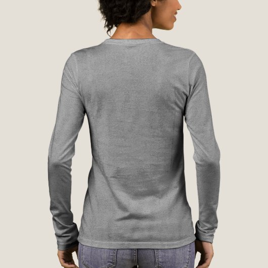 Grey Echo - Abstract Form Shirt (Rückseite)
