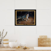 Grey Fox Ready Poster (Küche)