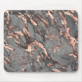 Grey gold rose marble modern design mousepad (Vorne)