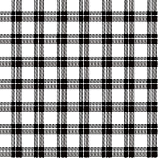 Grey Hues Rustic Black White Plaid Blanket for Him Fleecedecke