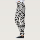 Grey Leopard Safari Print Leggings (Links)