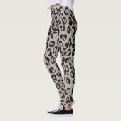 Grey Leopard Safari Print Leggings (Links)
