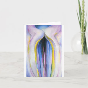 Grey Line, Georgia O'Keeffe Karte