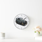 grey Model A wall clock Runde Wanduhr (Zuhause)