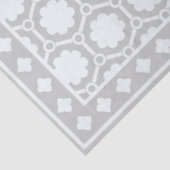 Grey Modern Bone Inlay Decoupage Paper Seidenpapier (Ausschnitt)