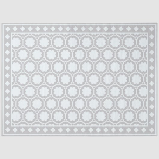 Grey Modern Bone Inlay Decoupage Paper Seidenpapier (Vorderseite)