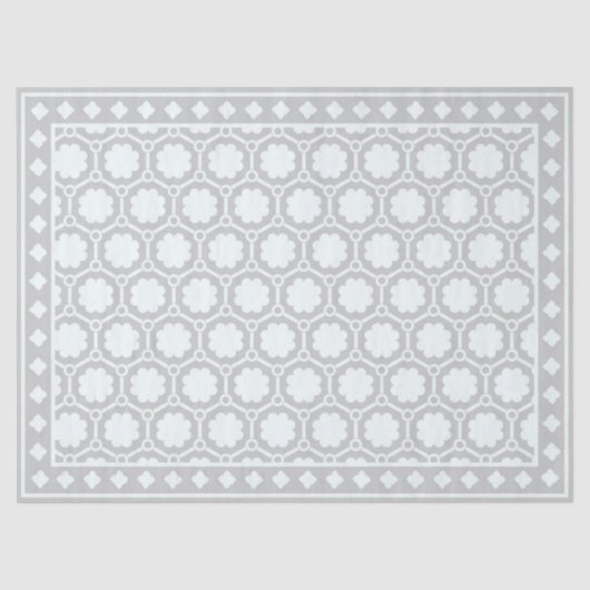 Grey Modern Bone inlay Decoupage Paper Seidenpapier (Vorderseite)