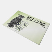 Grey Owl Welcome Mat Fußmatte (Schrägansicht)
