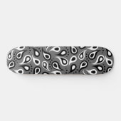 grey paisley skateboard (Horizontal)