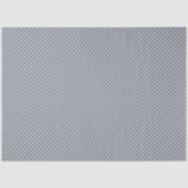 Grey Polka Dot Tissue Paper Seidenpapier (Vorderseite)