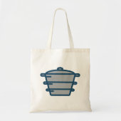 Grey Pot Tote Bag Tragetasche (Vorne)