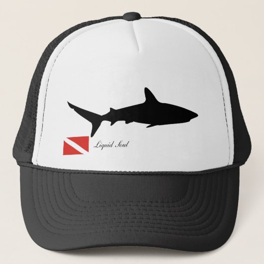 Grey Reef Shark - Hat Truckerkappe (Vorderseite)